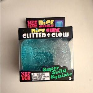 Nee Doh Nice Cube Glitter & Glow